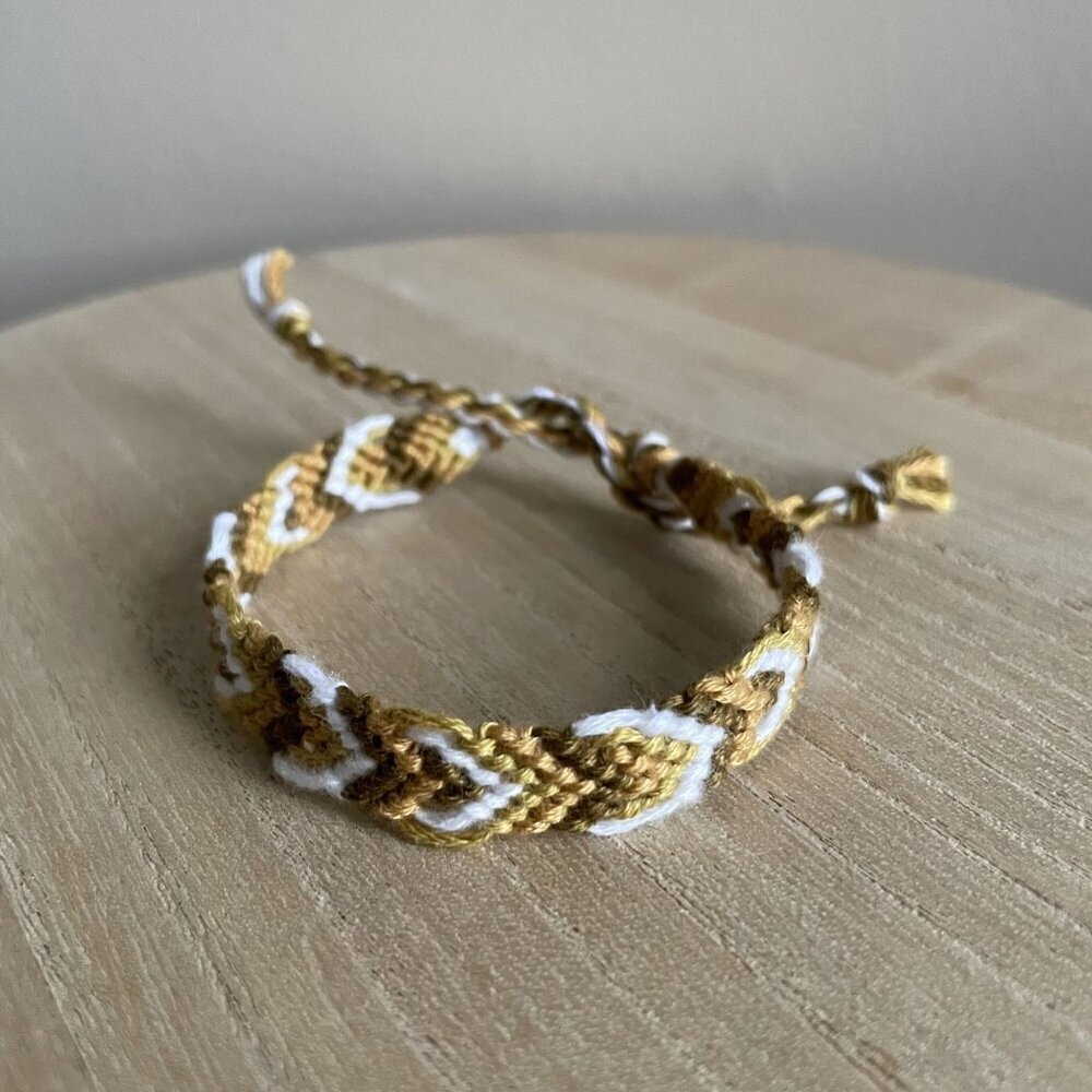 Noah Bracelet, anklet, trendy, comfortable, tie, embroidery thread, woven, gift,